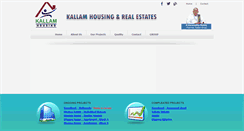 Desktop Screenshot of kallamhousing.com